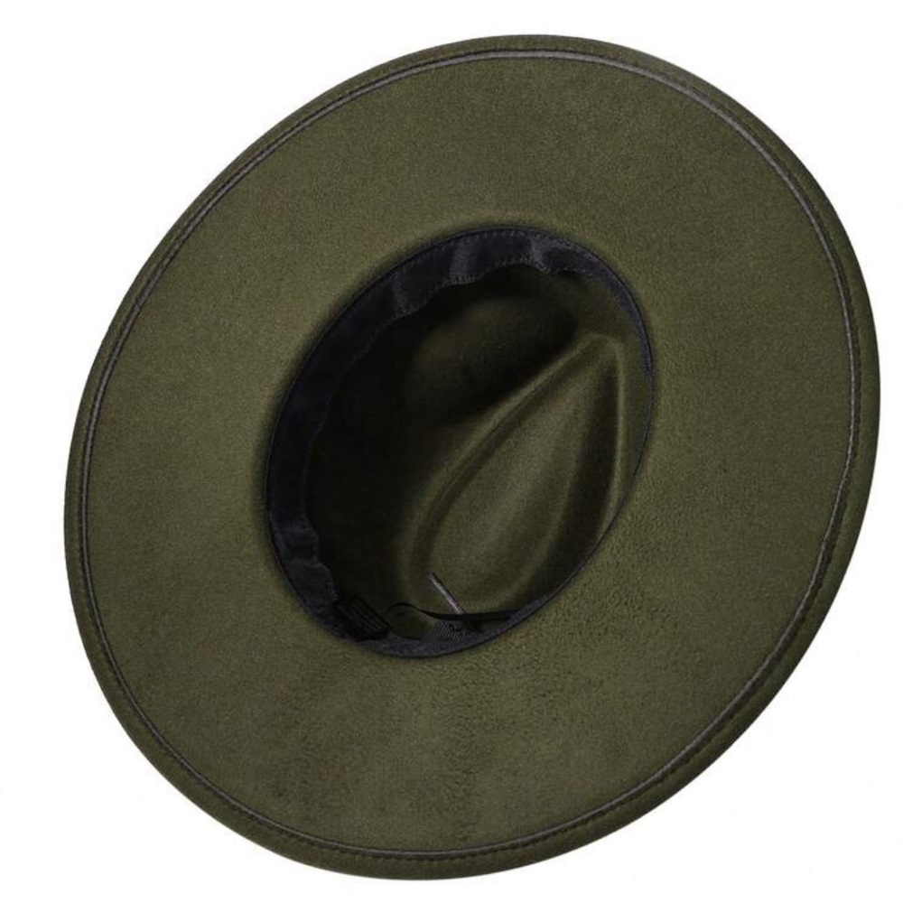 Western cowboy rancher hat wide brim fedora felt rancher hat cowgirl nashville - Picture 10 of 12